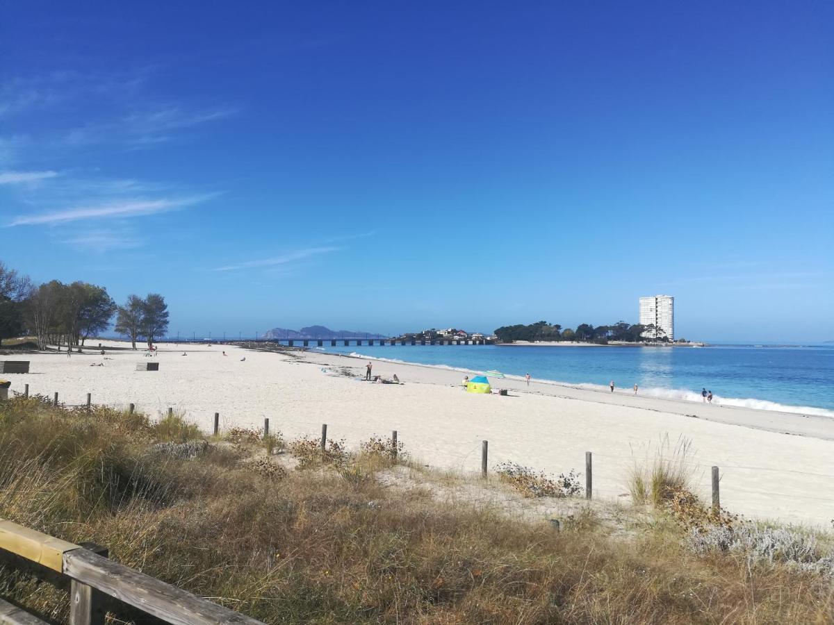 Apartamento Vacacional En Playa Del Vao - Corujo Vigo Eksteriør billede
